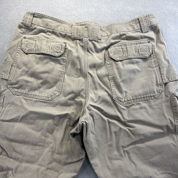 Duluth Trading Co Mens Cargo Work Pants Size 40x28 Carpenter Tan - Picture 3 of 11